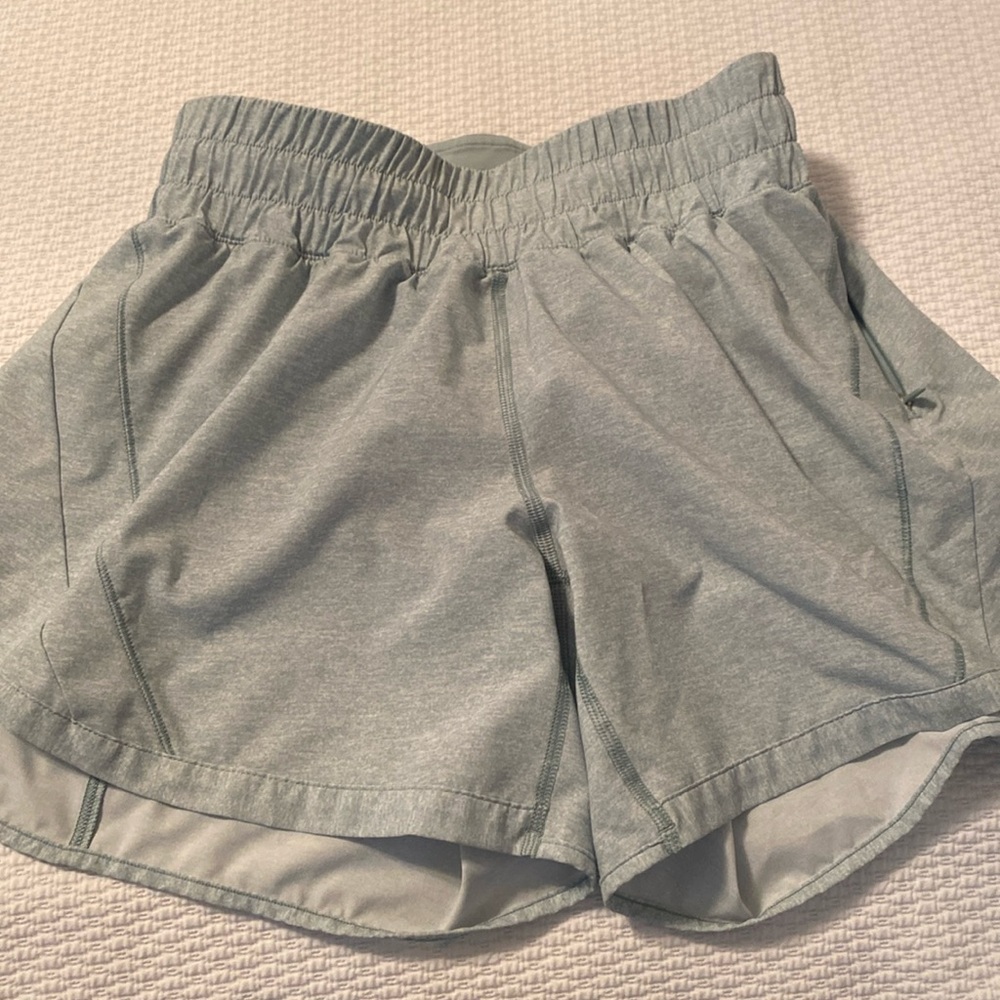 Lululemon track that shorts with built in liner.
